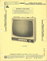 Sams Photofact - Set 889 - Folder 1 - Jun 1967 - General Electric Models M420DEB - £17.14 GBP