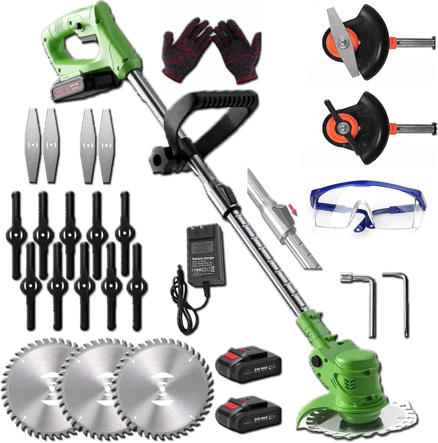 Battery powered weeder sale