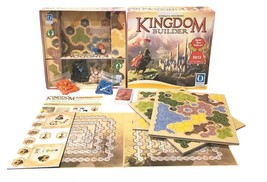 KINGDOM BUILDER Board Game QUEEN GAMES Donald X Vaccarino Complete READ - £19.49 GBP