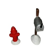 Snow Village Fire Hydrant &amp; Mailbox #5132-2 Retired DEPT 56 - $10.00