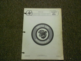 1976 Arctic Cat Jag Illustrated Service Parts Catalog Manual FACTORY OEM BOOK 76 - $25.01
