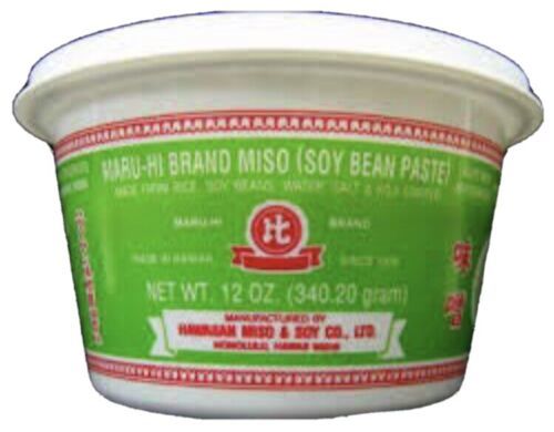 Primary image for Maru-hi Brand Miso Soy Bean Paste 12 Oz (Pack Of 2)