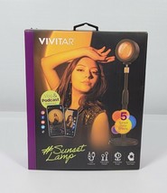 Vivitar Sunset Projector LED Light USB Sunset Lamp Projector adjustable angle - £9.41 GBP