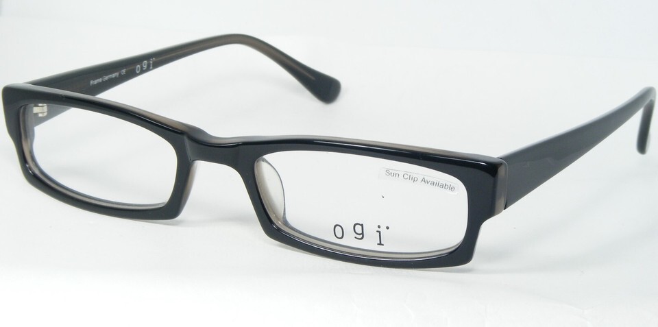 OGI 7125 COL. 367 BLACK /SMOKY GREY EYEGLASSES GLASSES FRAME 50-19-135mm... - $79.20