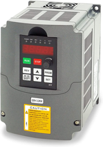 Single to 3 Phase,Variable Frequency Drive,2.2Kw 3HP 220V Input AC 10A for Motor - £184.34 GBP