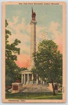 New York Peach Monument Lookout Mountain Chattanooga TN Postcard Building - £11.98 GBP