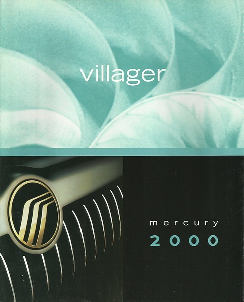 2000 Mercury VILLAGER sales brochure catalog 00 US Sport Estate - $7.00