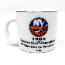 New York Islanders 1982 Stanley Cup Miniature Mug NHL Hockey 1&quot; Ceramic ... - £7.88 GBP