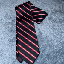 Royal Knight navy blue and red striped men’s tie - £9.36 GBP
