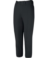 Mizuno Women&#39;s Select Black Belted Fastpitch Softball Pant w Pockets NEW - $523.58 MXN