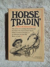 Horse Tradin&#39; by Ben K. Green 1969 HC DJ VTG David Harum Florence Bjorklund  - £18.47 GBP