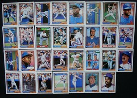 1992 Topps New York Mets Team Set of 31 Baseball Cards - £6.29 GBP