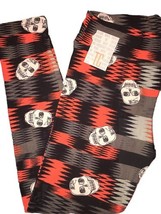NEW LuLaRoe Tall &amp; Curvy TC (12-18) Witch Halloween Scary Skeleton Leggings - $19.79
