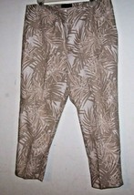 INVESTMENTS Capri / Cropped Pants - Sz. 16 - TAN - NWOT! - £15.84 GBP