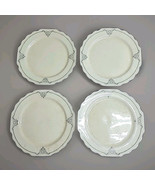 VTG W.S. George Lido Canarytone Platinum Rose 10&quot; Dinner Plate 485A (Lot... - $55.73 CAD