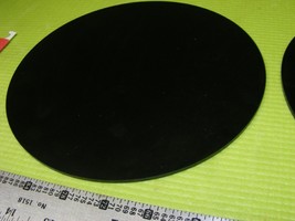 3D PRINT BED Borosilicate BLACK PYREX ROUND Glass PLATE 200MM X 3MM USA x2 - £20.45 GBP