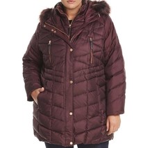 Andrew Marc New York Outerwear Winter Church puffer quilted fur hood coat plus2X - $197.99