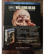 Rare The Walking Dead Season 2 2012 Blu-ray 4-Disc Limited Edition - £73.14 GBP