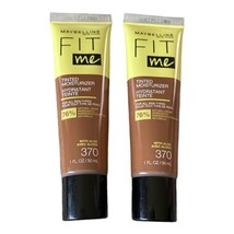 2 Maybelline New York Fit Me Tinted Moisturizer Shade 370 with Aloe 1 fl... - £11.71 GBP