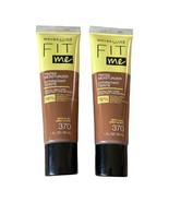 2 Maybelline New York Fit Me Tinted Moisturizer Shade 370 with Aloe 1 fl... - $15.00