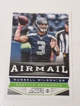 Russell Wilson Seattle Seahawks 2013 Score Airmail Card #249 - £0.78 GBP