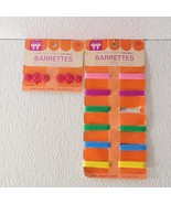 Vintage Tip - Top Little Miss Plastic Barrettes Multicolor - Original Pa... - $60.97 CAD