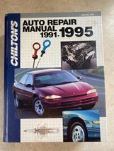 Chilton&#39;s Auto Repair Manual 1991-1995 Vintage Hardcover Book - £9.86 GBP