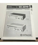 Hitachi SR-5010 Stereo Receiver Instruction Manual *Original* Multiple L... - €10,18 EUR