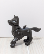 Imaginext Eagle Talon Castle black wolf dog accessory piece - $6.92