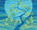 24&quot; X 44&quot; Panel Shimmer Ginkgo Garden Ginkgo Tree Cotton Fabric Panel D5... - $9.97