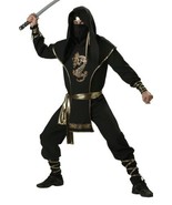 InCharacter Ninja Warrior Elite Collection Adult Mens Costume Black Sz L... - $556.64 MXN