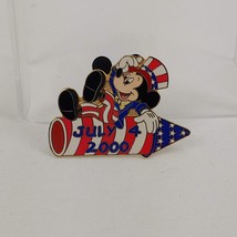 Mickey Mouse on July 4th 2000 Rocket WDW LE Disney Pin # 1861 - £11.66 GBP