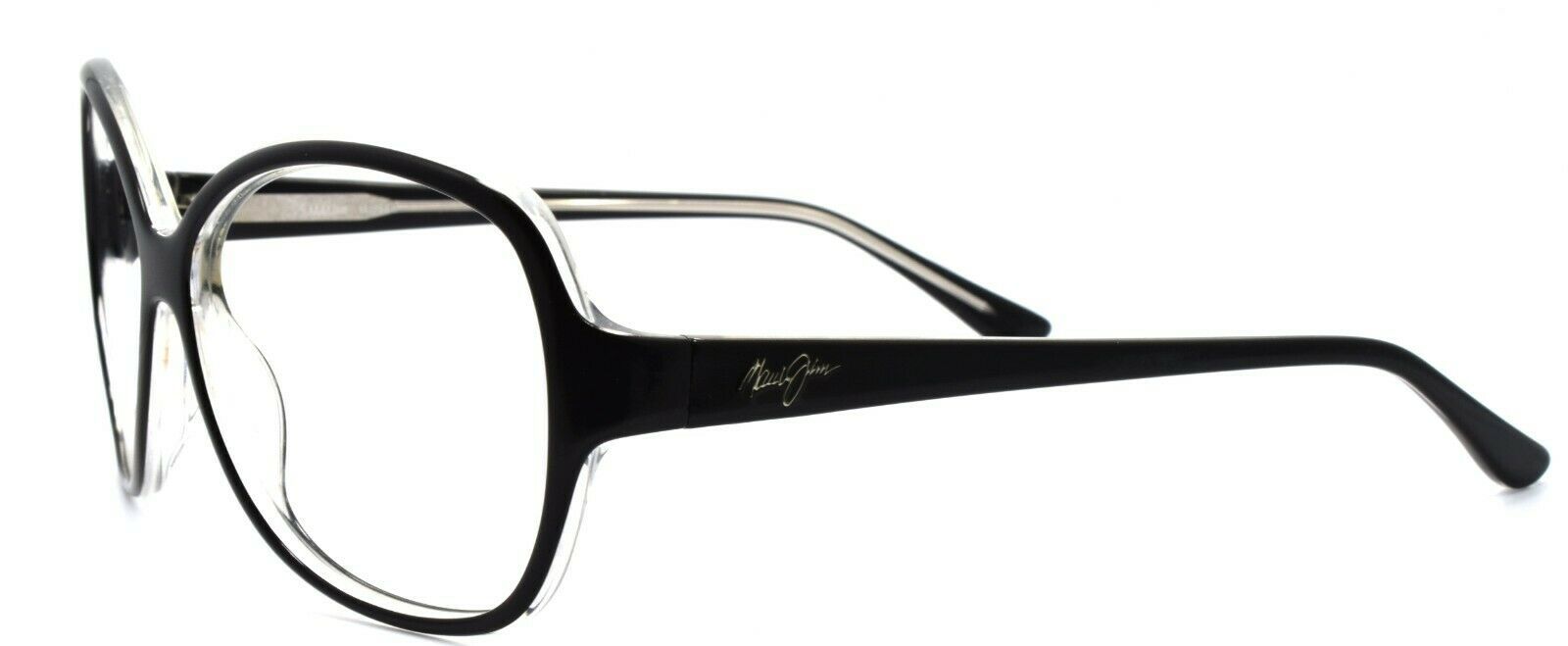 Maui Jim MJ294-02 Maile Women's Sunglasses Gloss Black 60-14-135 FRAME ONLY - £38.98 GBP