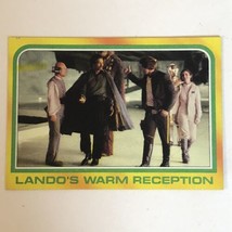 Vintage Star Wars Empire Strikes Back Trade Card #321 Lando’s Warm Recep... - $1.98