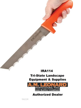 AM Leonard Stainless Steel Cut-All-Knife 8" Heavy Duty-Multi-Use cutting tool - $33.99