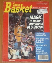 SUPER BASKET #13 1990 Magic Johnson Michael Jordan NBA spain magazine - £14.78 GBP