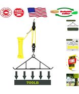 Folding Gambrel and Hoist Kit for Hunters - Stainless Steel, 700 lb Rating - $78.32 CAD