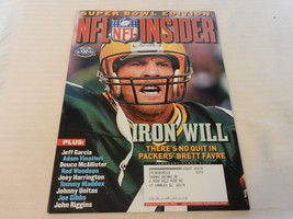 RARE... NFL Insider Brett Favre Green Bay Packers Magazine February March 2003 - £23.98 GBP