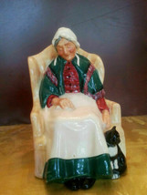 Vintage Royal Doulton Forty Winks China Figurine Hn 1974 Copr 1945 - £62.71 GBP