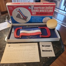 Rare Vintage American Indian Hand Wrestling Kit Game - $566.90 MXN