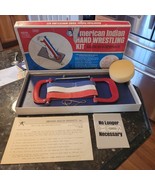 Rare Vintage American Indian Hand Wrestling Kit Game - $566.90 MXN
