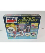 Vintage 1990 Pepsi Majik Party Set NIB Sealed 12 Piece Set 7 Color Chang... - £54.52 GBP