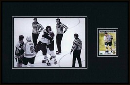 Terry O&#39;Reilly Signed Framed 11x17 Fight Photo Display Bruins - £62.31 GBP