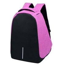 NEW NWT SYKT Classic Travel Backpack Unisex Computer Backpack Pink Hard Sides  - £15.81 GBP