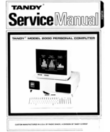 Tandy Model 2000 Personal Computer Service Manual PDF Copy 4G USB Stick - $26.72 CAD