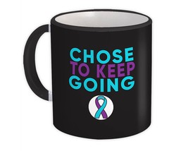 Choose To Keep Going : Gift Mug Suicide Prevention Awareness Mental Health Survi - £12.50 GBP