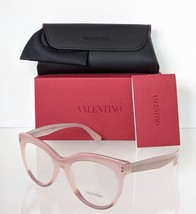 Brand New Authentic Valentino Eyeglasses VA 3022 5093 52mm Pink Frame - $148.49