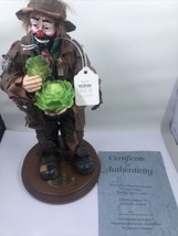 Emmett Kelly “Real Rags” Collection “Eating Cabbage 2” issued #000504. Read - $29.65