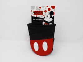 Set of 2 Best Brands Disney Mickey Mouse Kitchen Oven Mini Mitts - £13.77 GBP