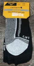 Carhartt Force ~ Mens 3-Pair Midweight Crew Socks Polyester Blend Black ~ L - $37.76 CAD